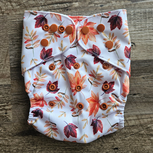 Autumn Leaves Pocket Diaper