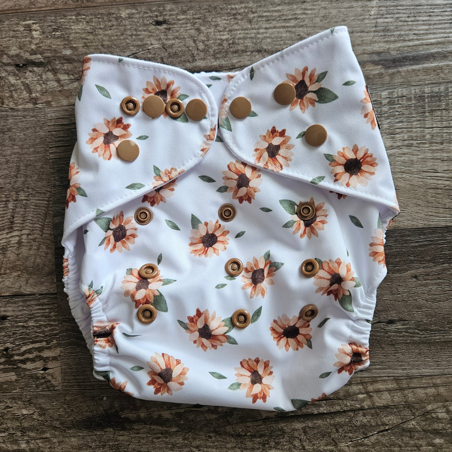 Sunflower Fields Pocket Diaper