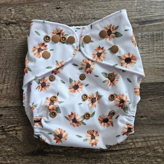 Sunflower Fields Pocket Diaper