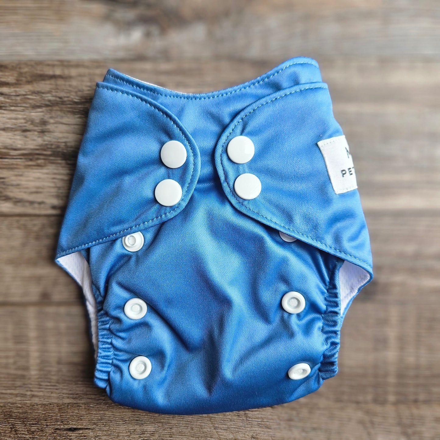 Petite Dusky Cornflower Pocket Diaper