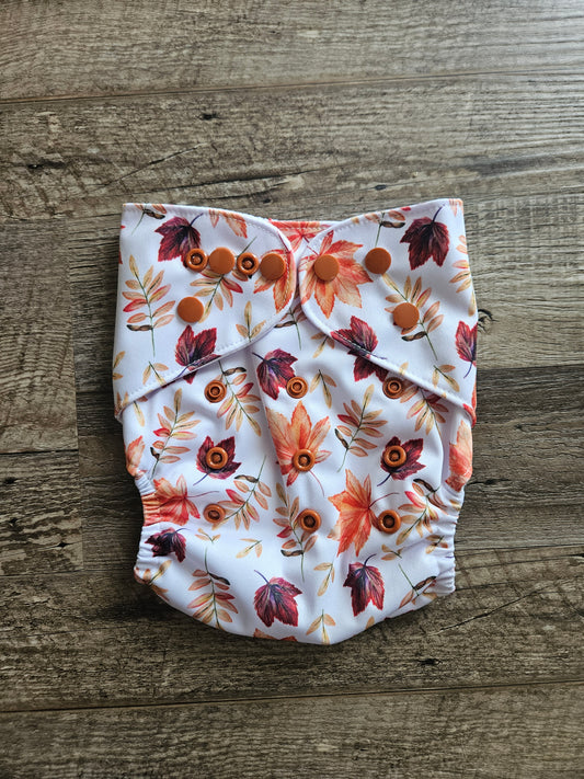 Autumn Leaves Pocket Diaper