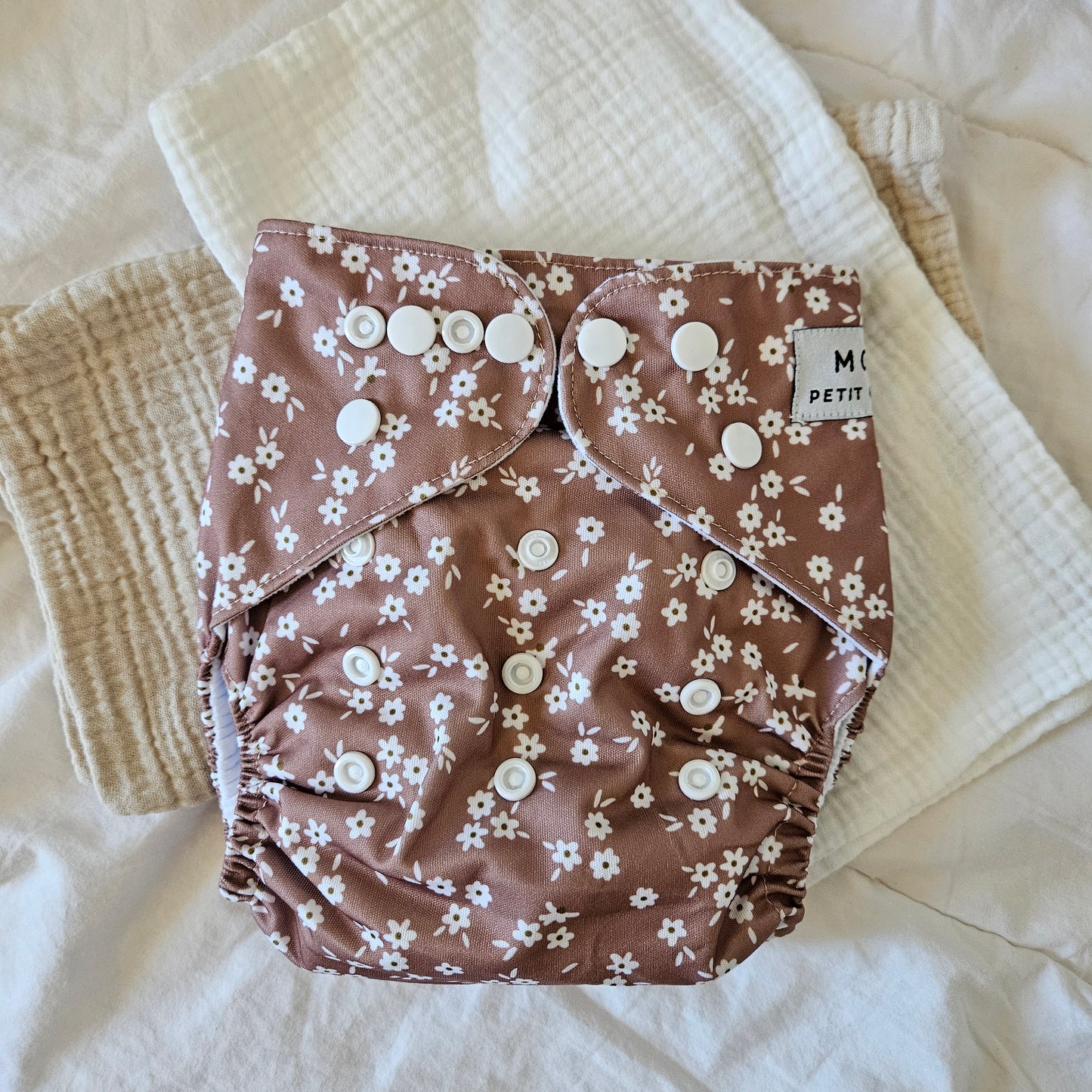 Barn Flowers Pocket Diaper