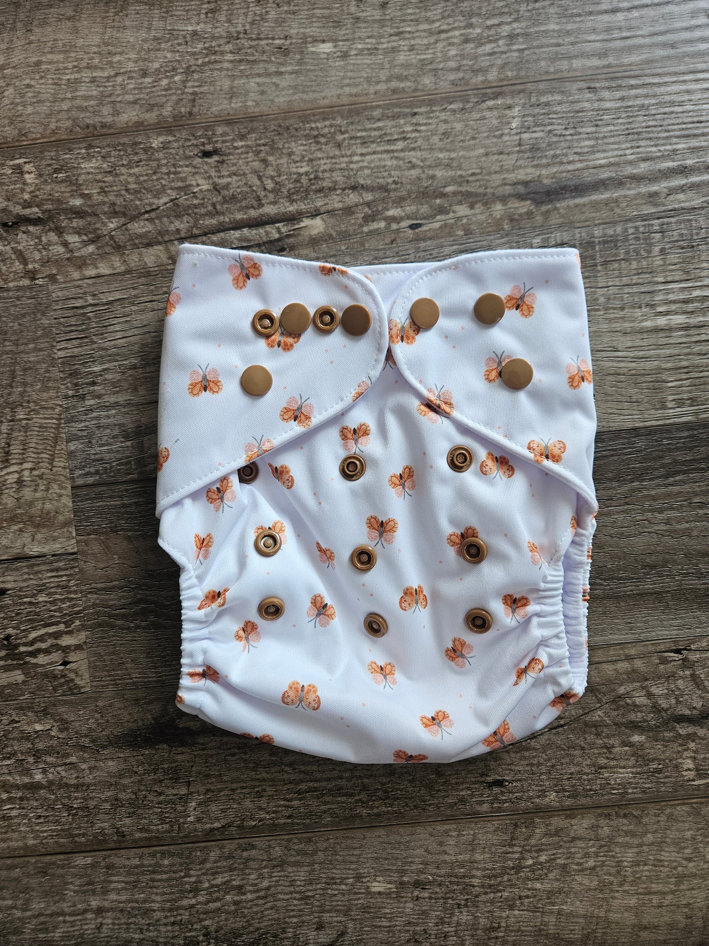 Autumn Butterflies Pocket Diaper