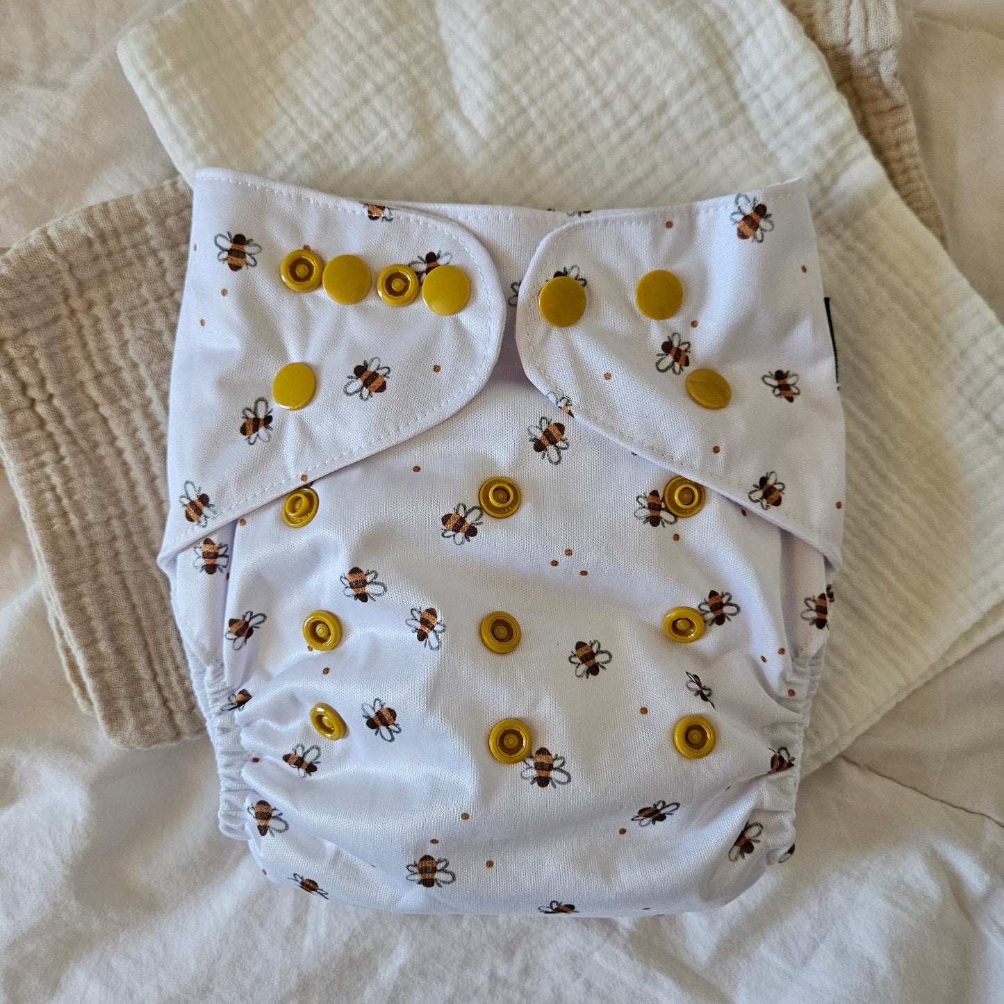 Happy Bees Pocket Diaper